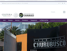 Tablet Screenshot of estudioschurubusco.com